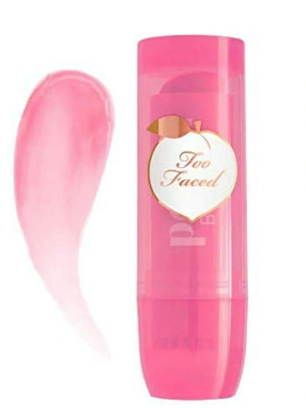Too Faced NIB Peach Bloom Color Blooming Lip Balm Raspberry Flush (discontinued)
